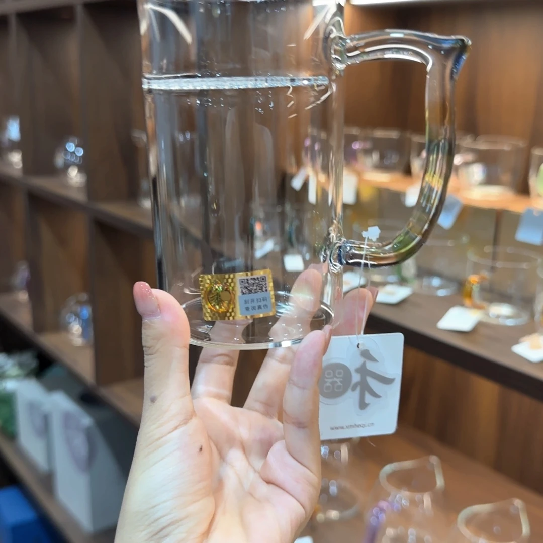 禾器灵羽迷翠绿茶杯