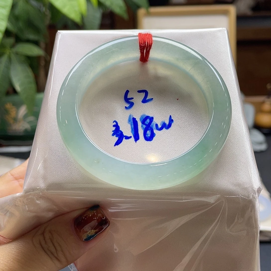 翡翠未镶嵌手镯59号