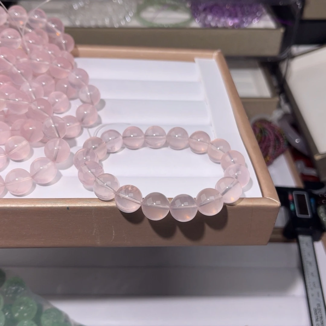 水晶手链未镶嵌马粉031