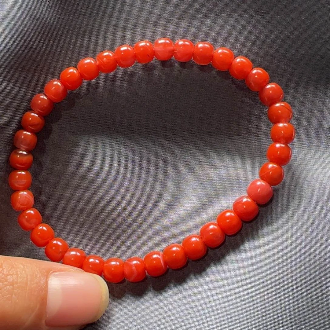 未镶嵌手串南红玛瑙