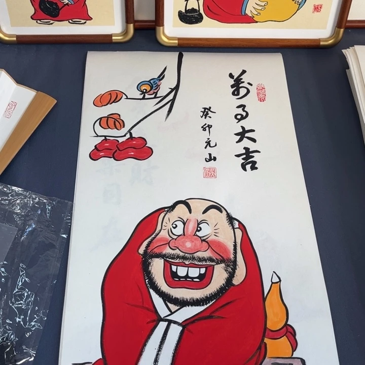 国画禅意画纯手工作品