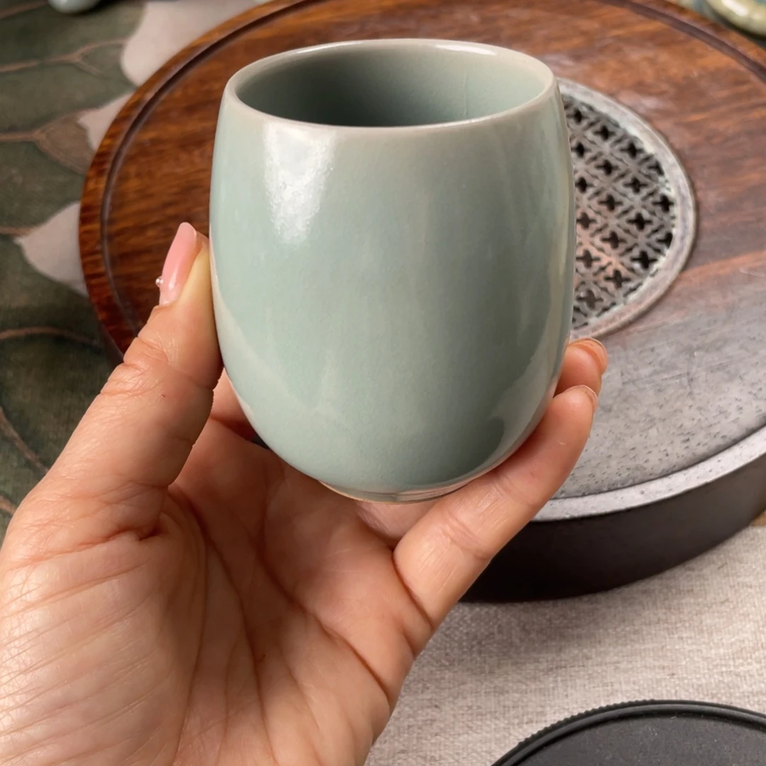 汝州原矿釉汝瓷微瑕