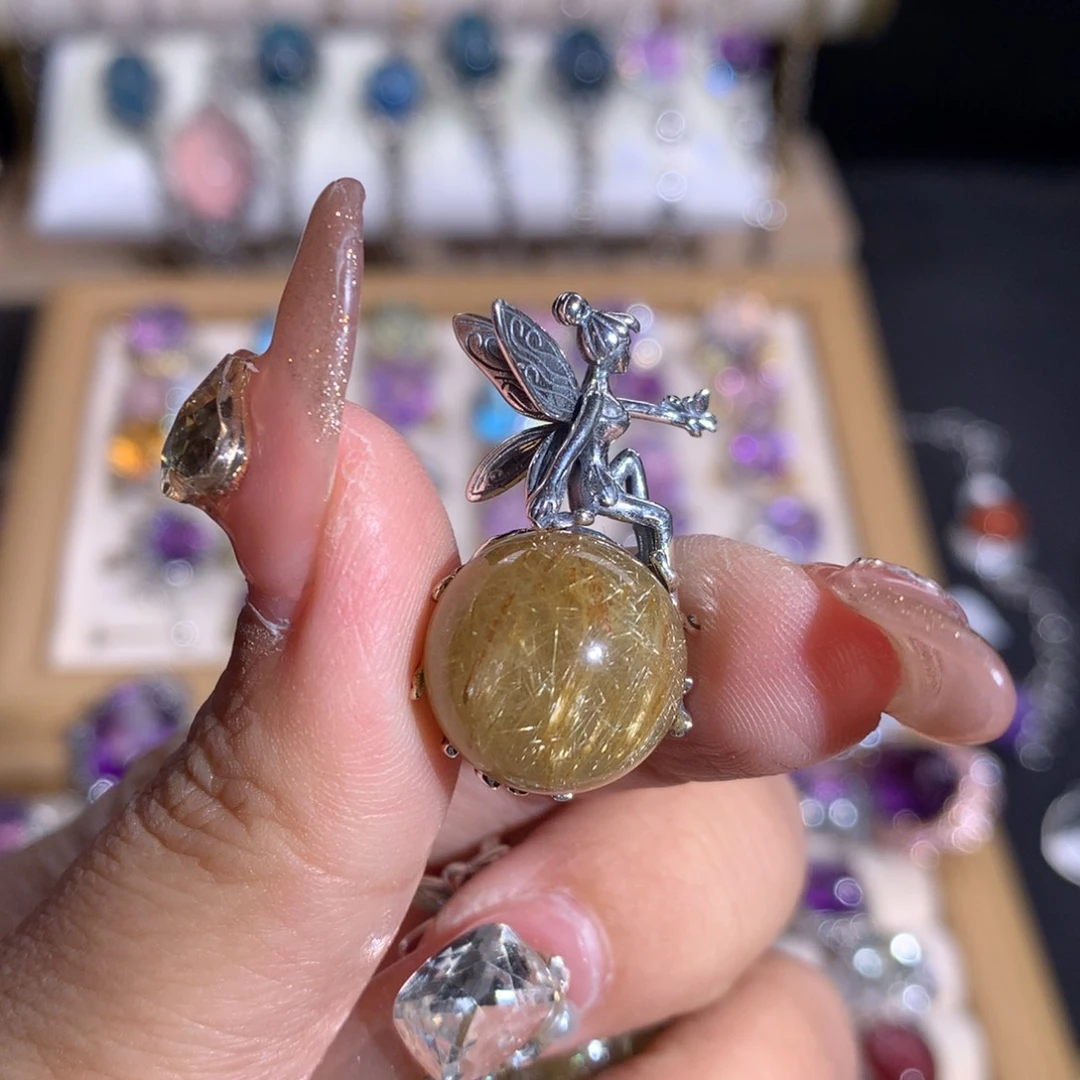 【闪购商品】水晶戒指银S925镶嵌?*?戒指