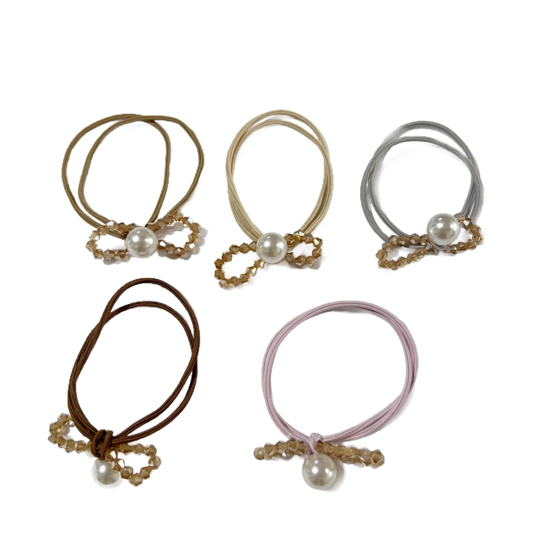 头绳女扎马尾高弹力耐用简约不勒发无扎痕高级感轻奢发圈3989