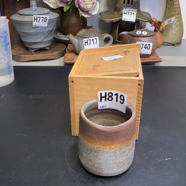 备前烧作品备前烧作品内里窑裂