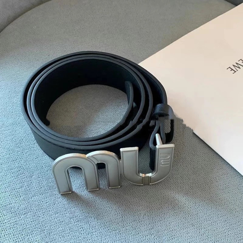 雪姐服饰「mu腰带」腰带简约女款百搭牛仔裤耐用腰带韩版时尚饰品