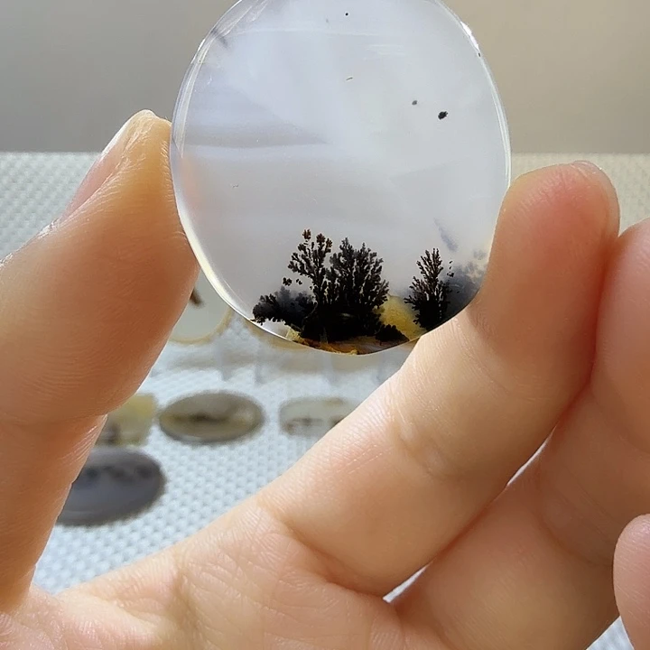 玛瑙/玉髓未镶嵌吊坠(不含链)