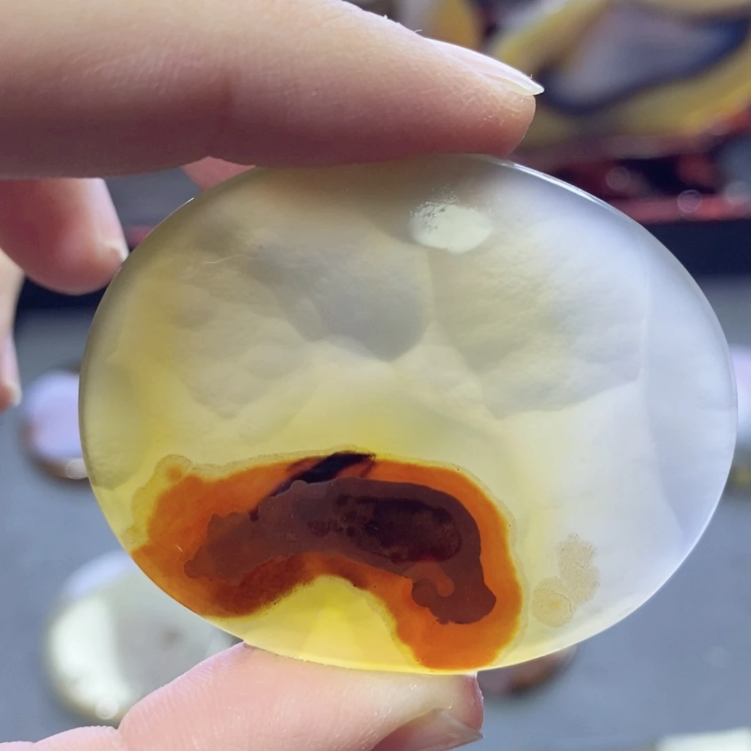 玛瑙/玉髓颈饰未镶嵌编号89