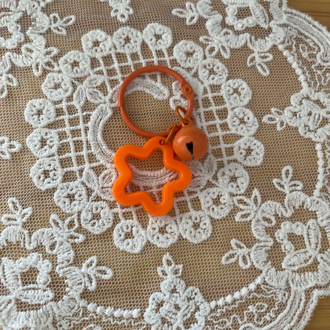 橙色橘黄色钥匙圈玩偶配件补差价