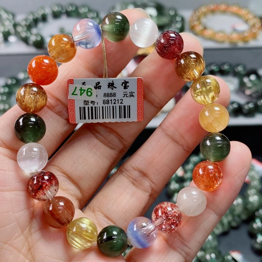 水晶手链未镶嵌多宝手链881212
