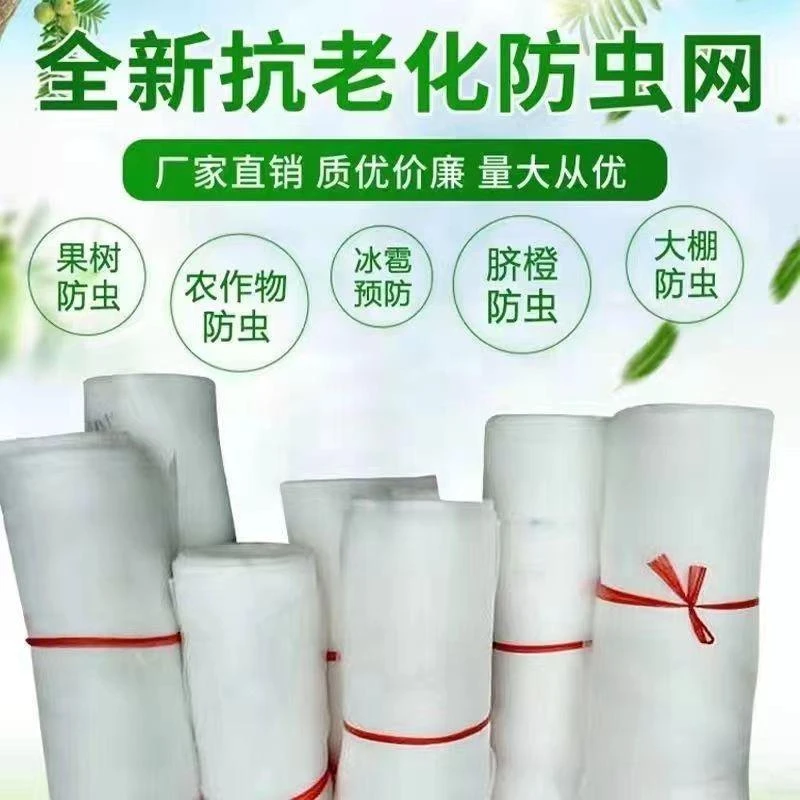 防虫网大棚专用果树果园蔬菜农用养殖围网蚂蚱网防蚊网加厚抗老化