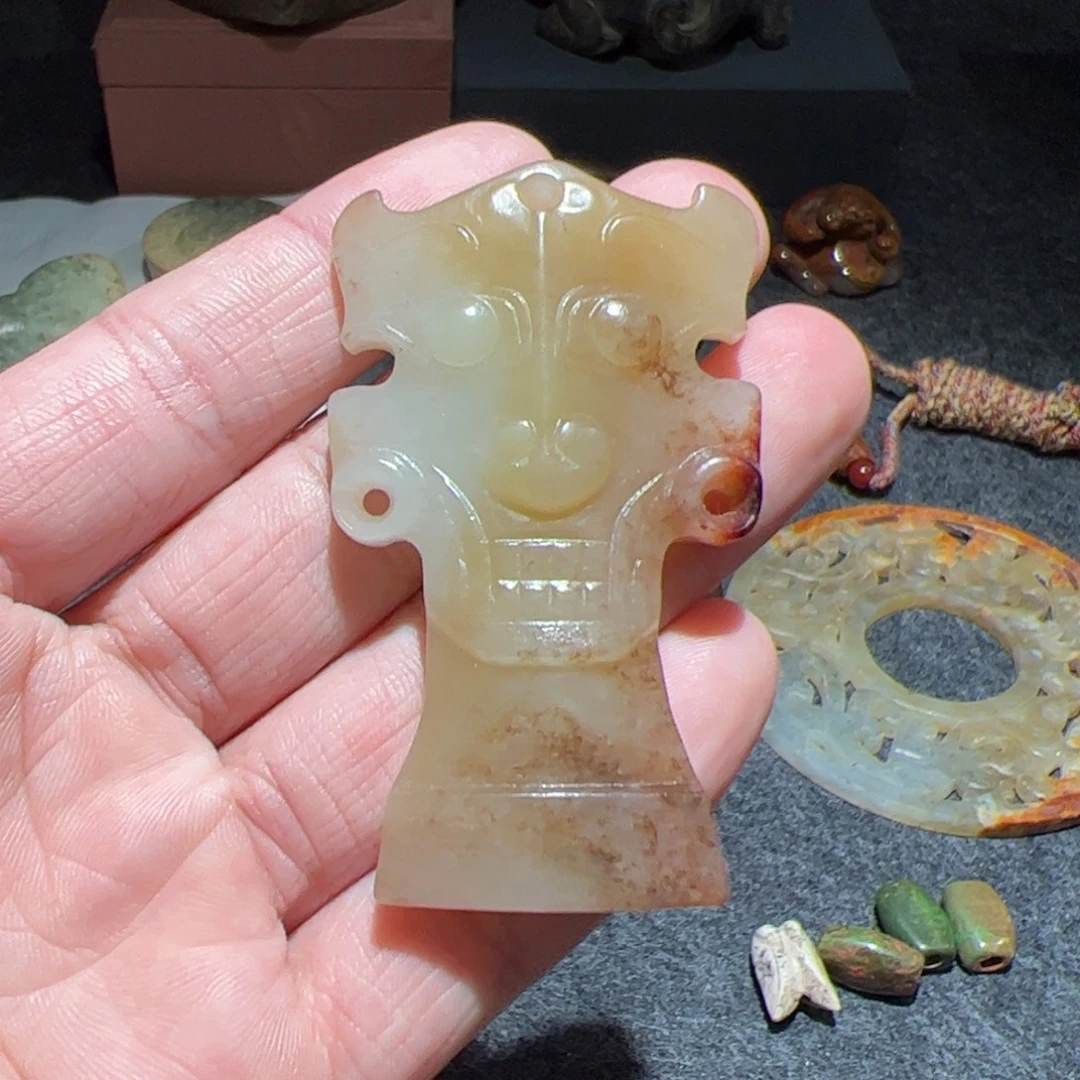 和田玉（糖玉）未镶嵌挂件