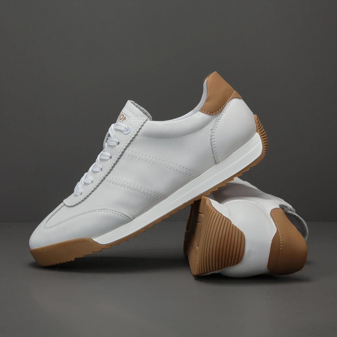 2025年春夏新款小白鞋男款头层牛皮百搭潮鞋TYSZ105
