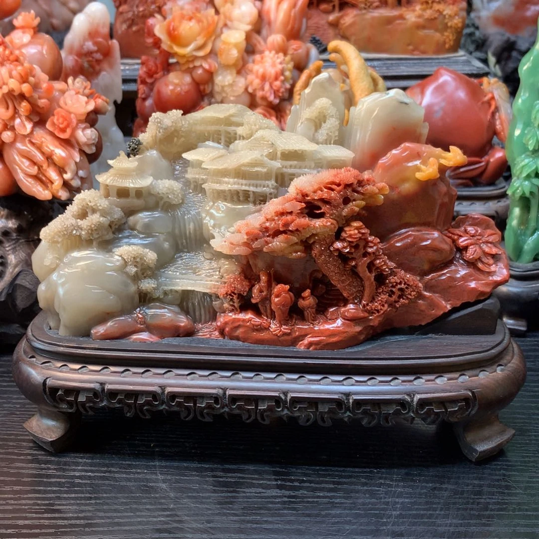 寿山石寿山石摆件