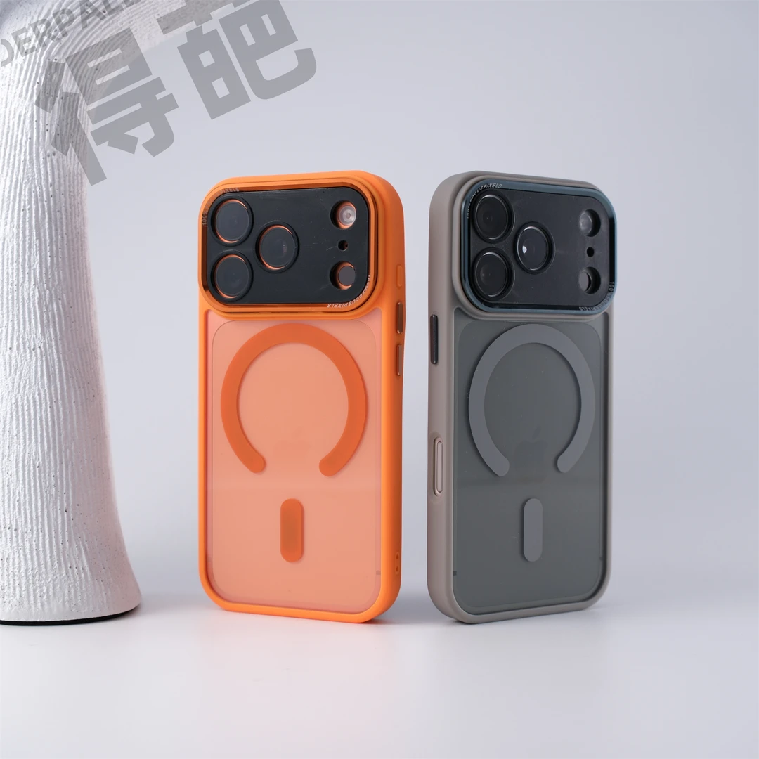 得葩精孔全包透明苹果17promax磁吸手机壳iphone16软边防摔15/14