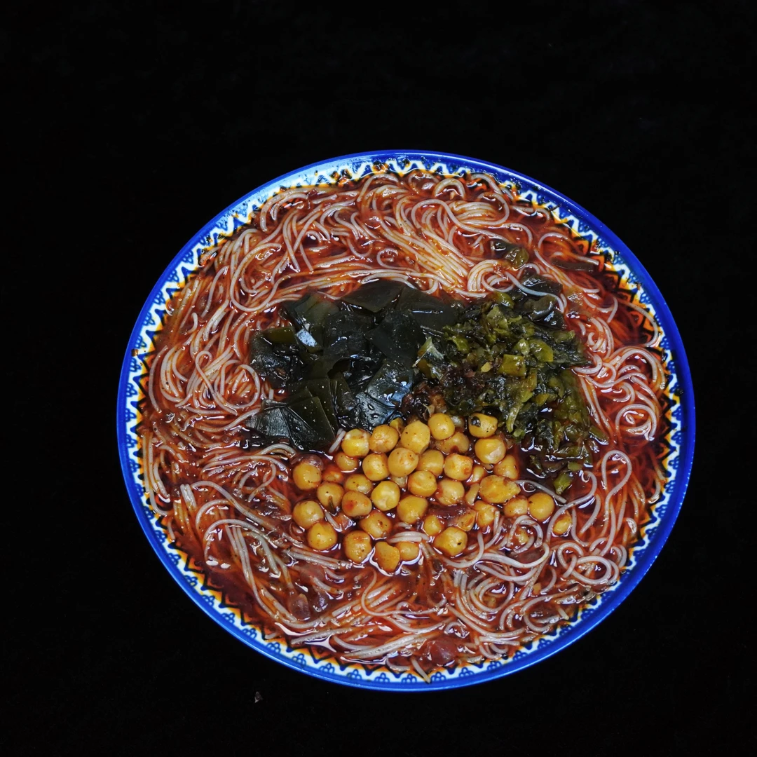 （12包）绵阳米粉麻辣鲜香四川特产方便米粉袋装速食无颗粒肉包