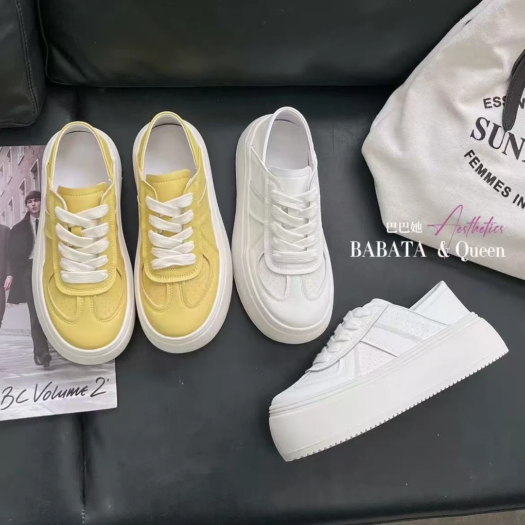 唐琪女装【捡漏-B2-77607-3】春季新款温柔风厚底鞋