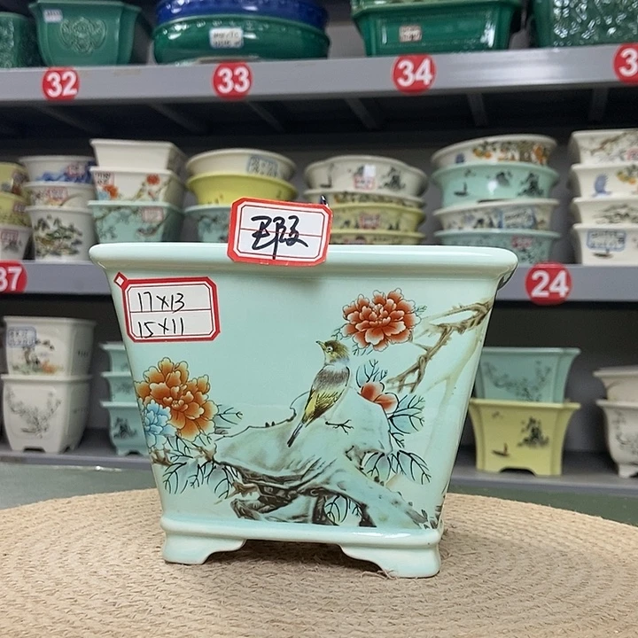 紫砂紫砂花盆0808