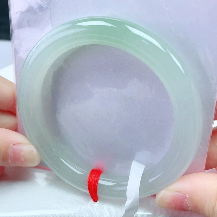 翡翠未镶嵌手镯54圈