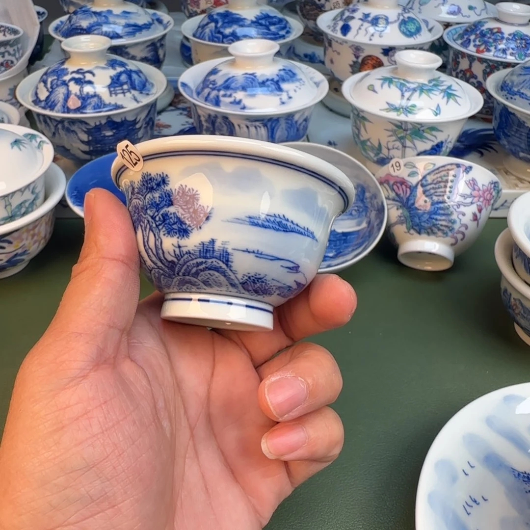 纯手工纯手绘茶具125