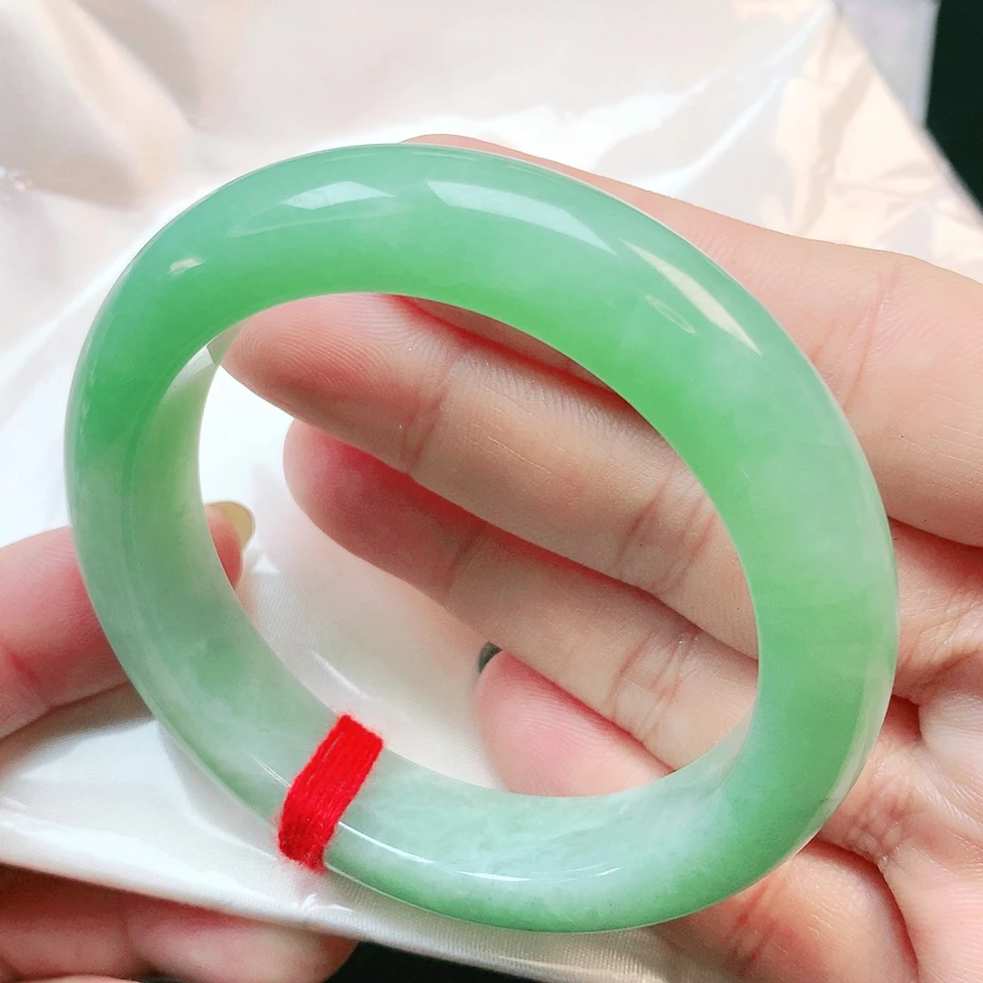 未镶嵌手镯翡翠正圈2412