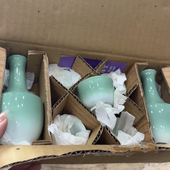 陶瓷古美术置物摆件