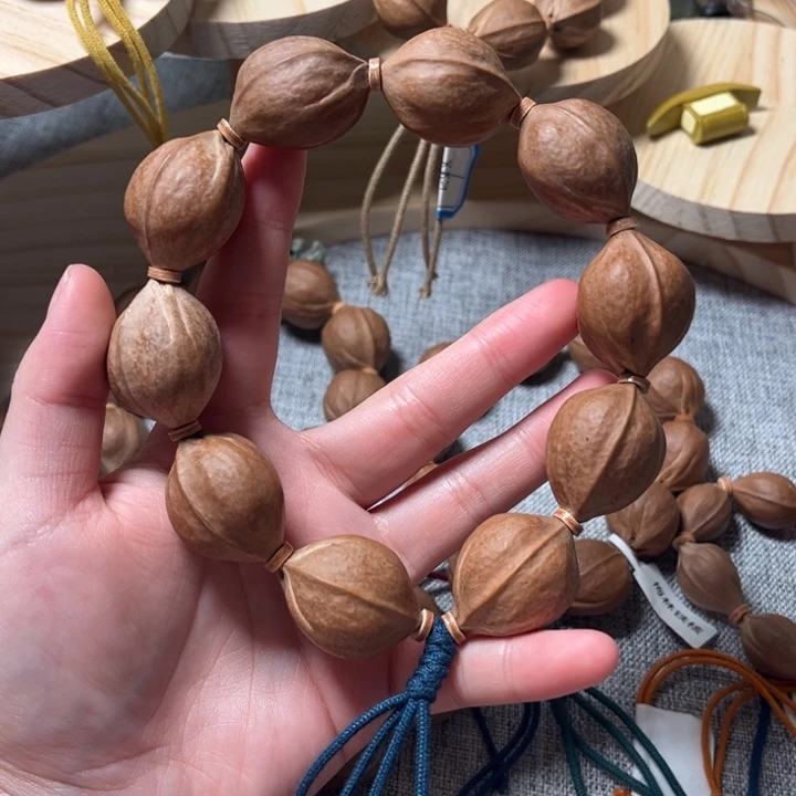 橄榄核手串/手链2229梅林铁三花橄榄核