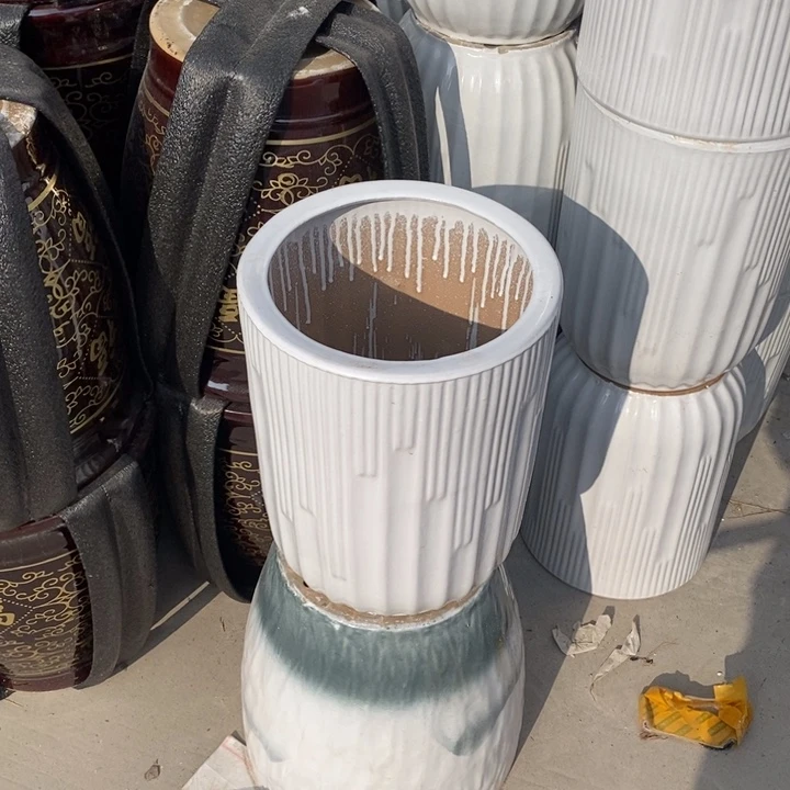 低腰白钢琴中号口26/33