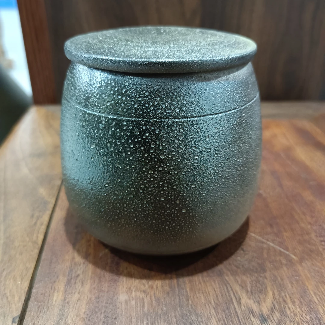贵台龙窑柴烧醒茶罐(约1-2两)具体以茶的蓬松度为准