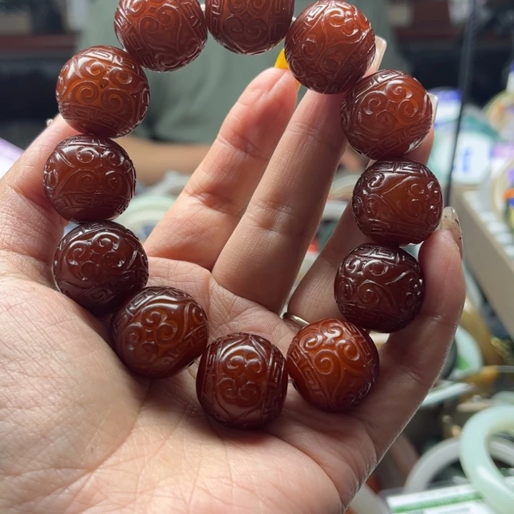 石英质玉手链未镶嵌梦*