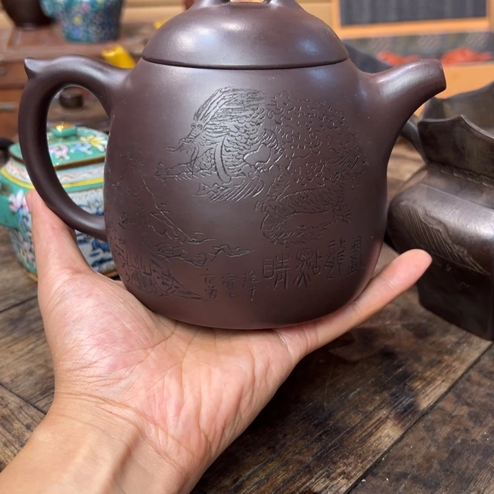 茶壶紫砂紫砂壶作品