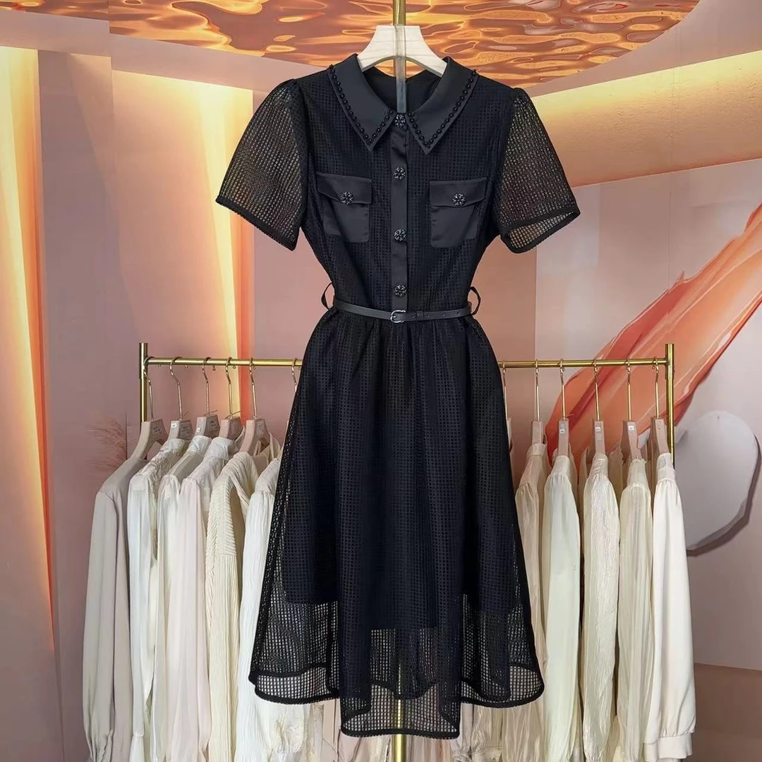 【RG468】2025新款时尚气质显瘦百搭减龄显瘦新款女装连衣裙子