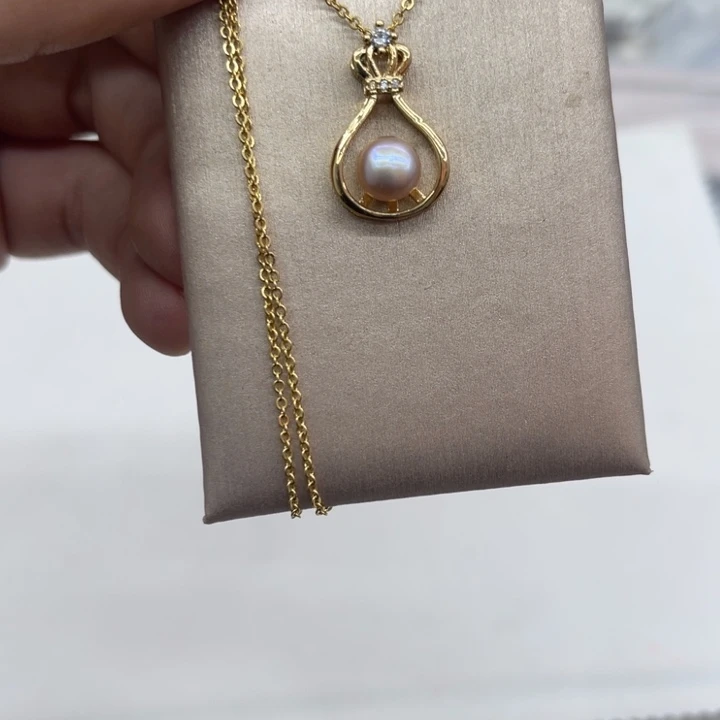 淡水珍珠未镶嵌颈饰19