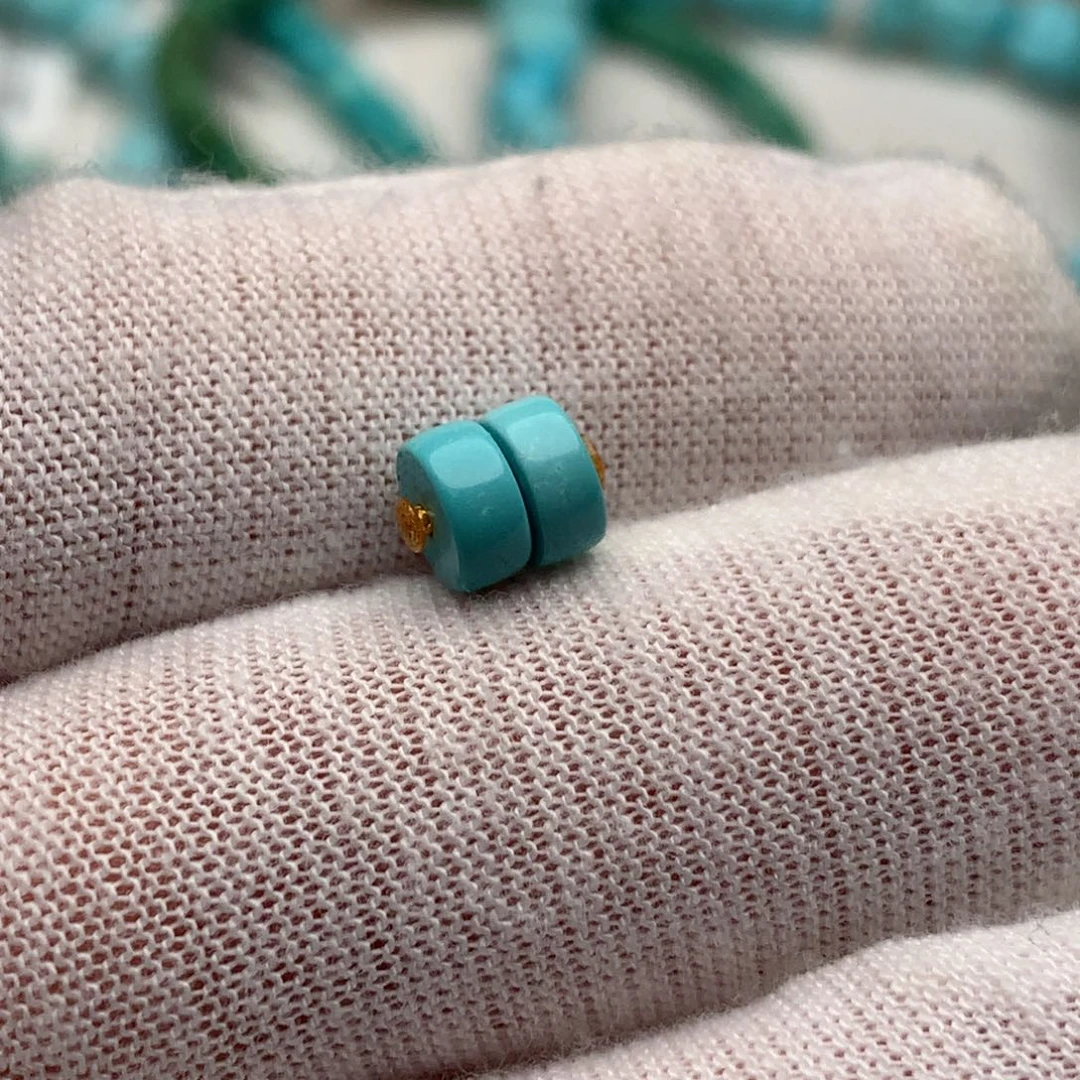 绿松石未镶嵌珠宝奇石6mm