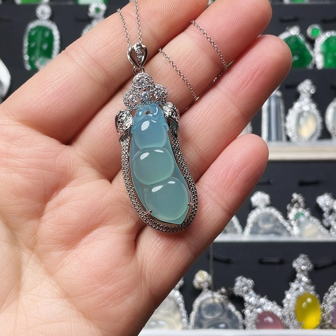 玛瑙/玉髓颈饰合金