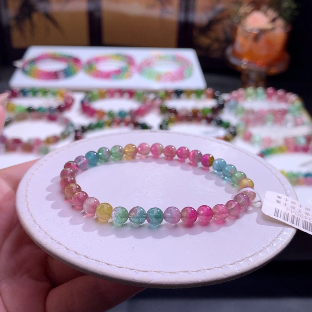 未镶嵌手链碧玺碧玺