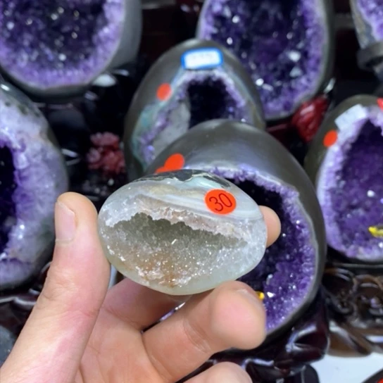 紫晶小葛摆件未镶嵌