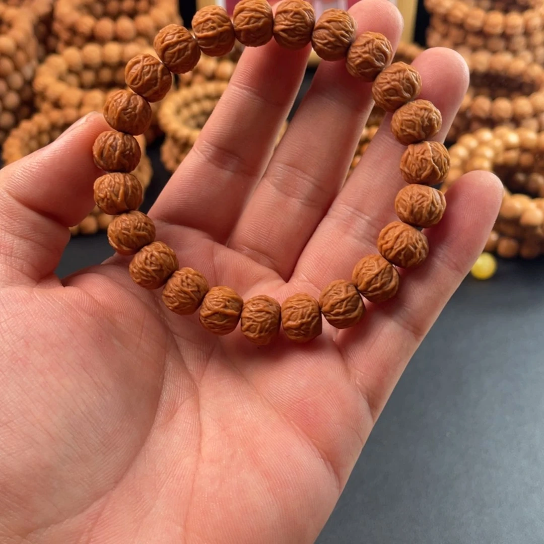 猴头核桃手串泛油雕刻毒液 新人福利