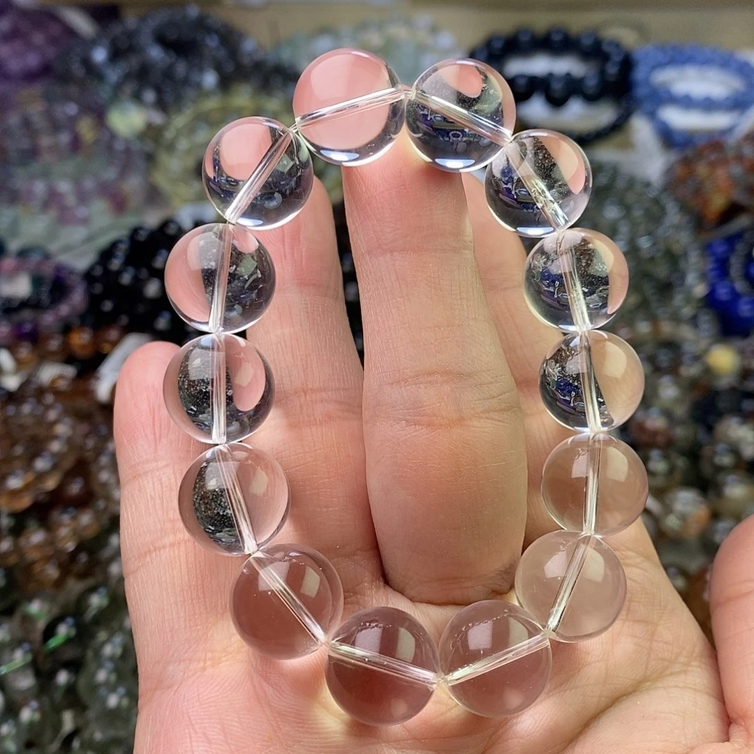 水晶手串未镶嵌树*熊卡14