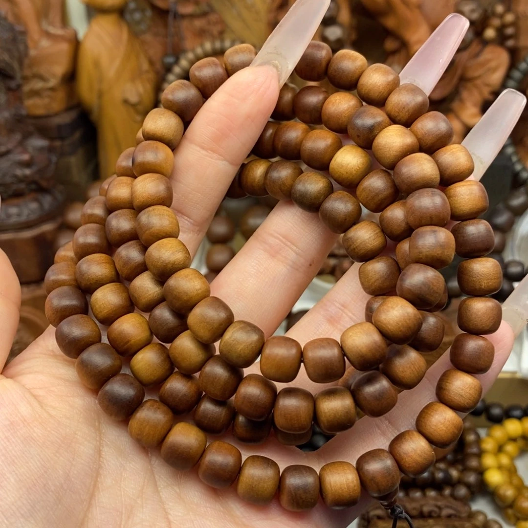 手串/手链檀香木迈索尔老山檀香0809.108奶香，微瑕