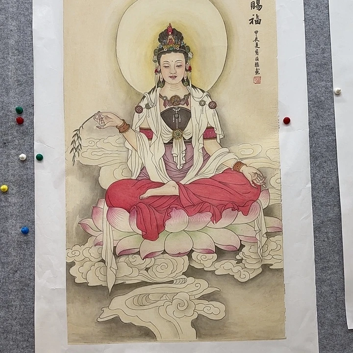 ****哥国画花鸟等动物为主打