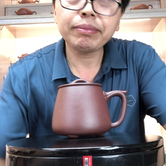 茶杯紫泥如意石瓢容量500