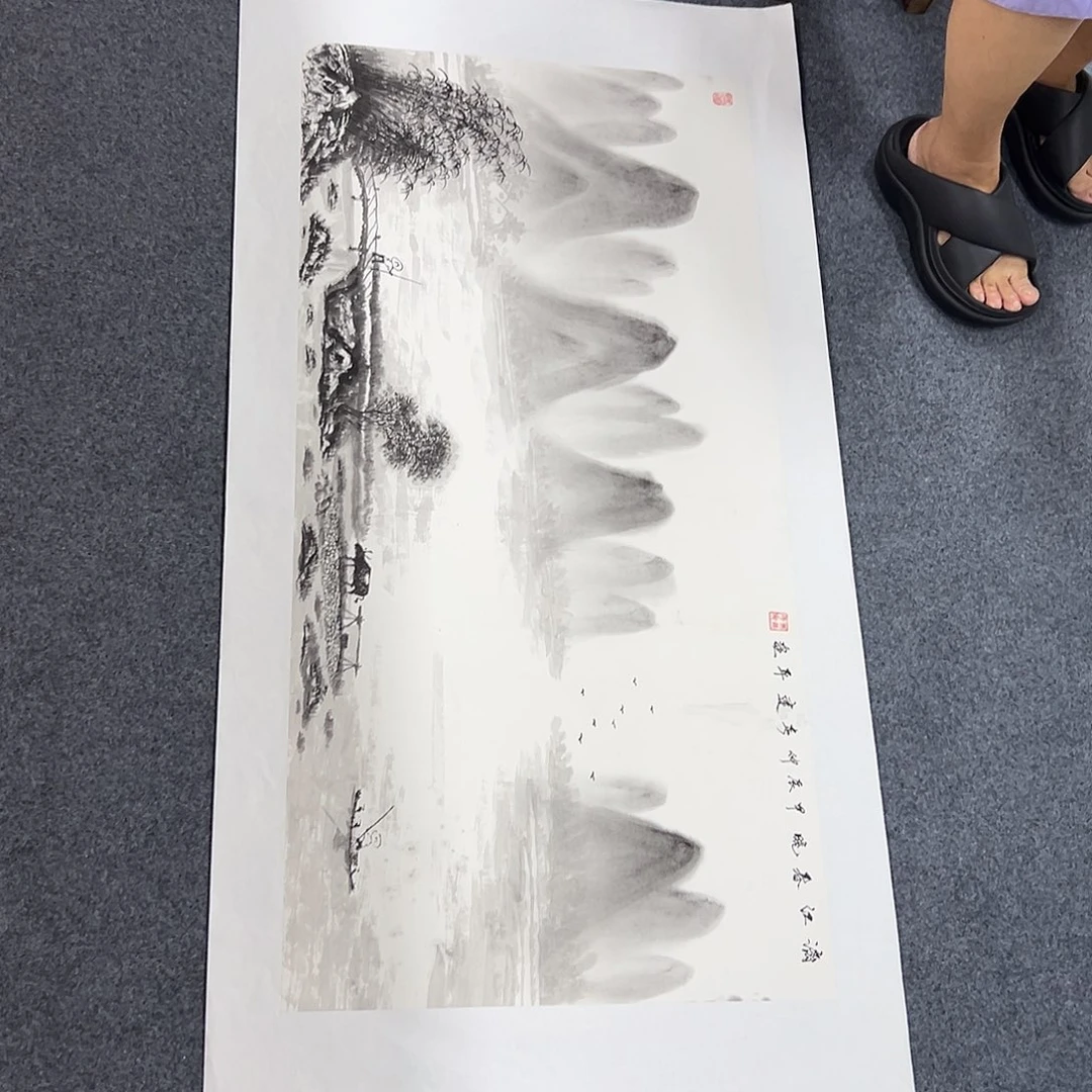 国画XD精品国画作品单幅任发微瑕