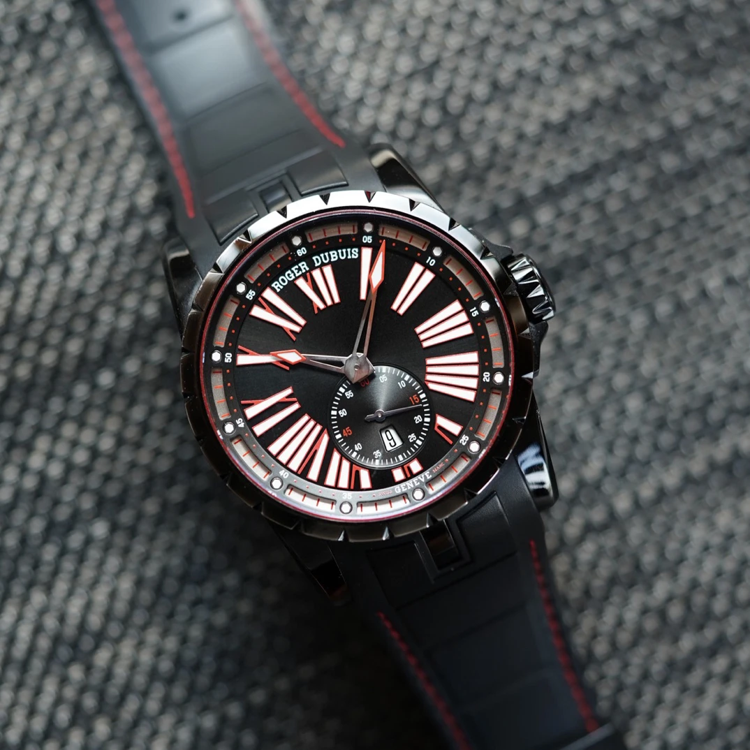 99新 ROGER DUBUIS/罗杰杜彼 罗杰杜彼 45mm表径 单表