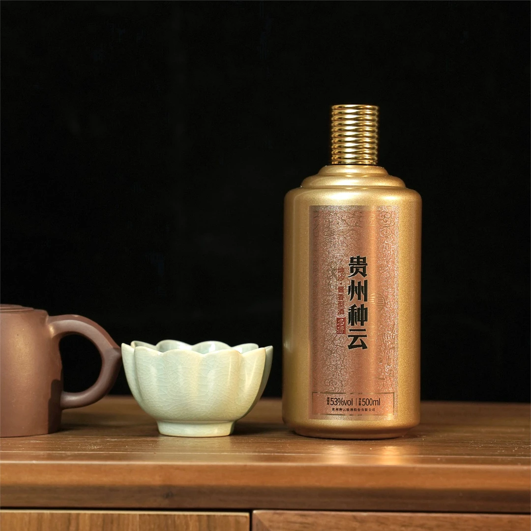 种云先生贵州种云·名著款单瓶装 大曲坤沙酱香型白酒53%Vol500ml