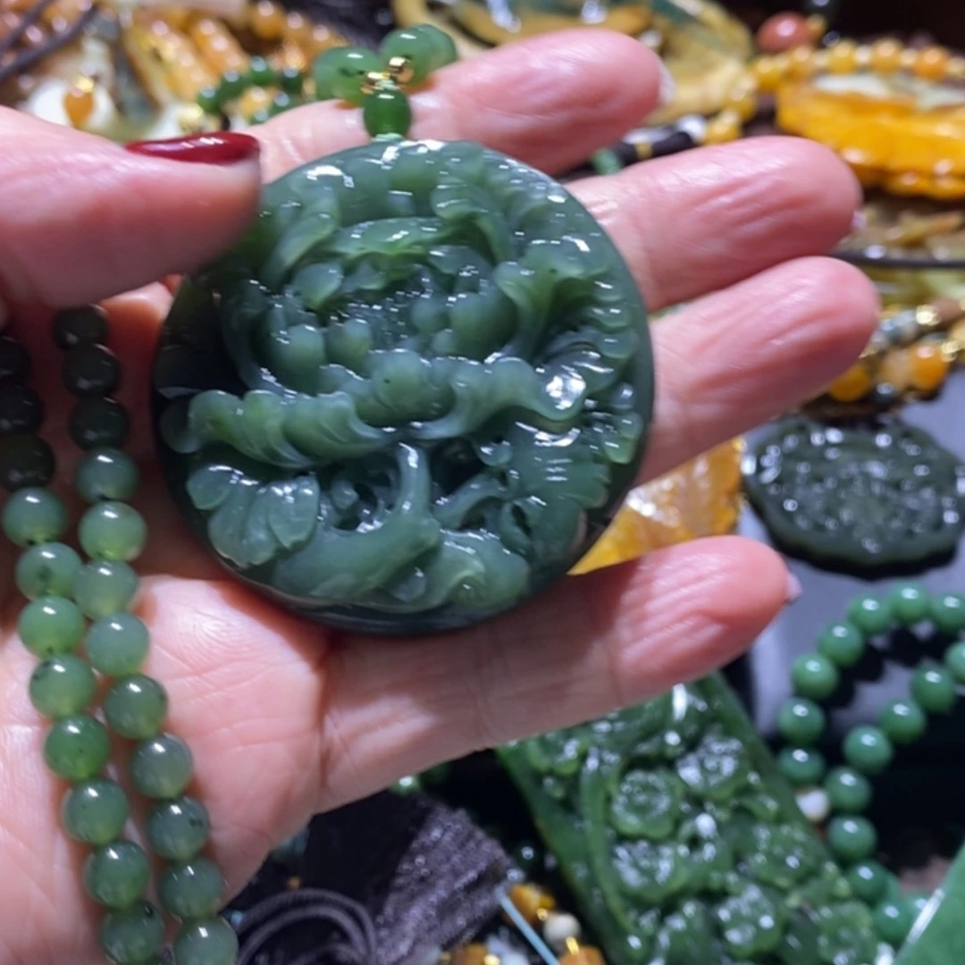 【闪购商品】和田玉毛衣链未镶嵌