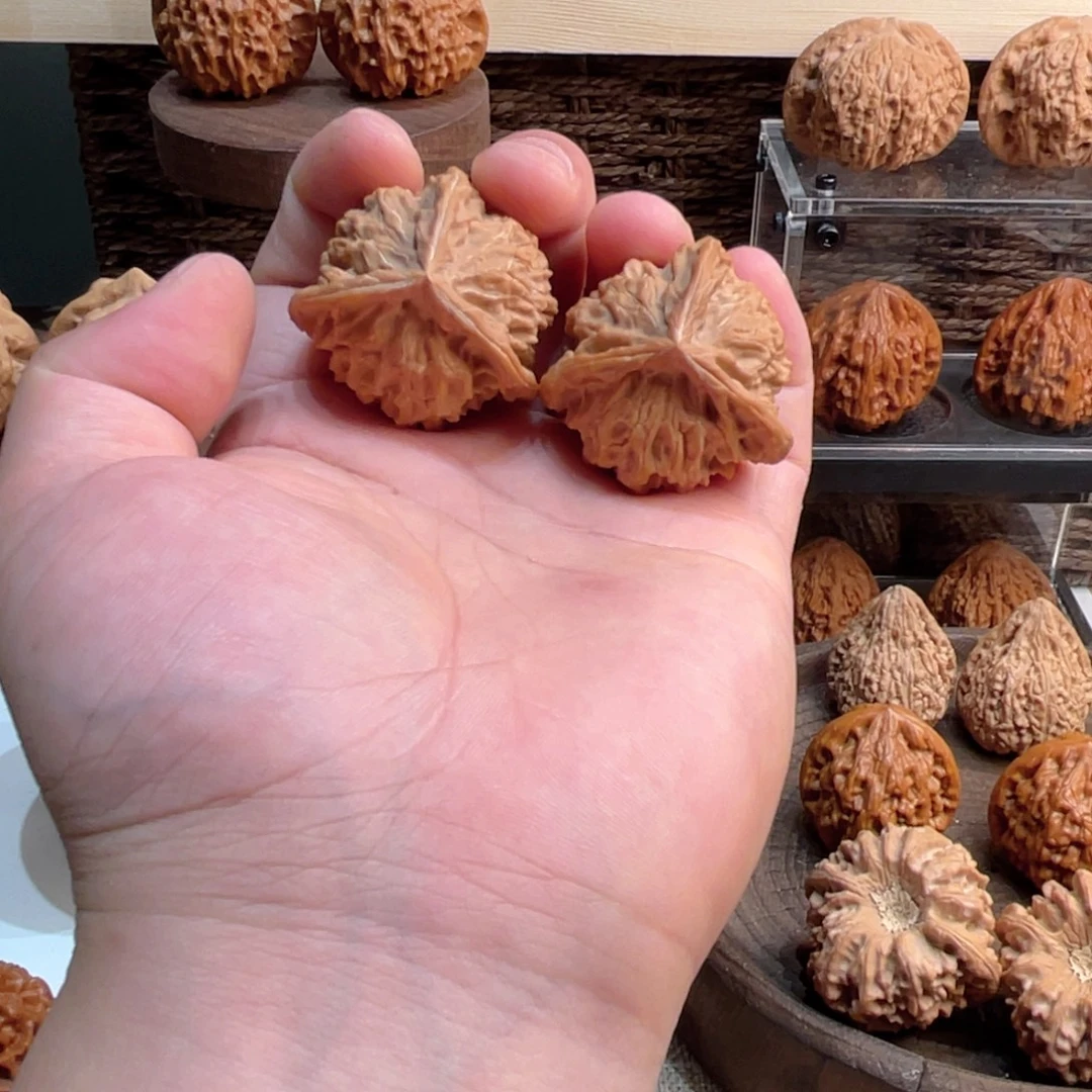 F***鹅文玩核桃把件39盘山