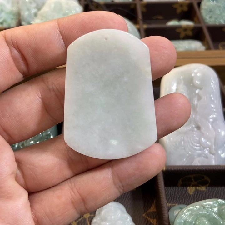 翡翠未镶嵌挂件挂件