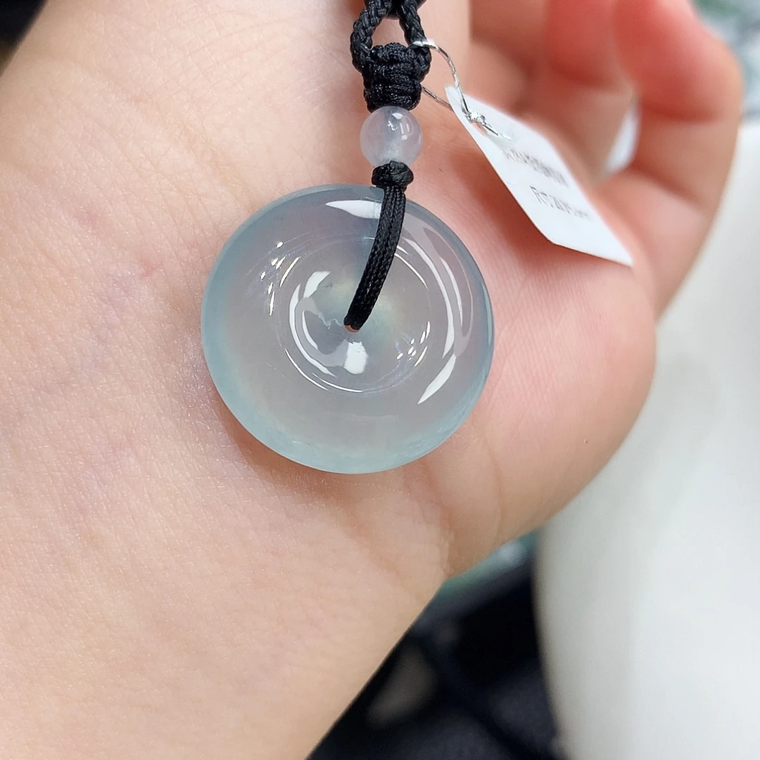 翡翠未镶嵌胸饰翡翠92，20.3/5.6