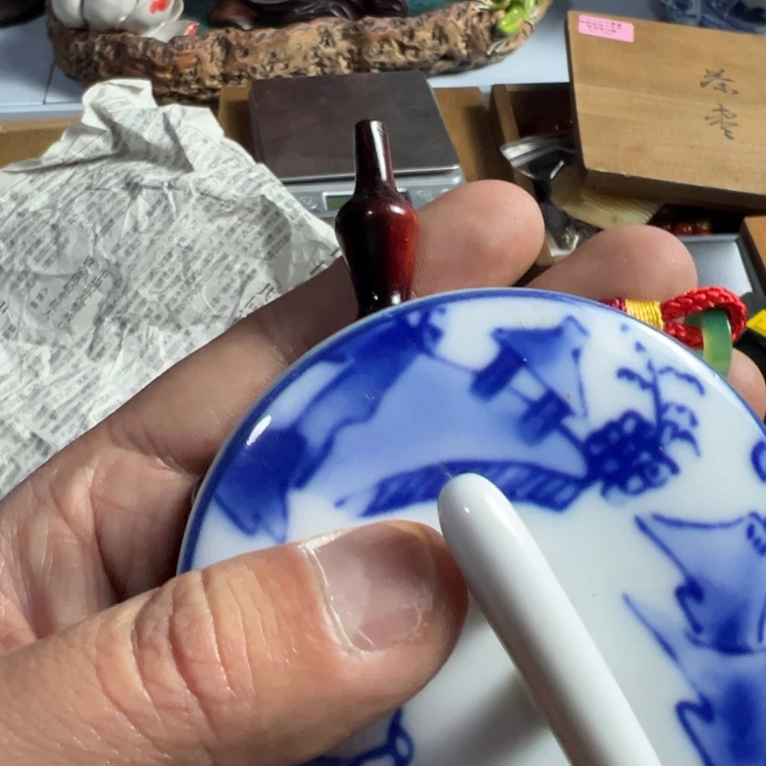 紫砂茶碗我家粉皮真好看啊